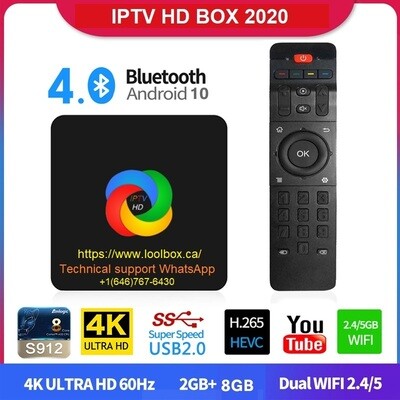 New Box IPTV HD 1 year Service 2021 
 + Free shipping