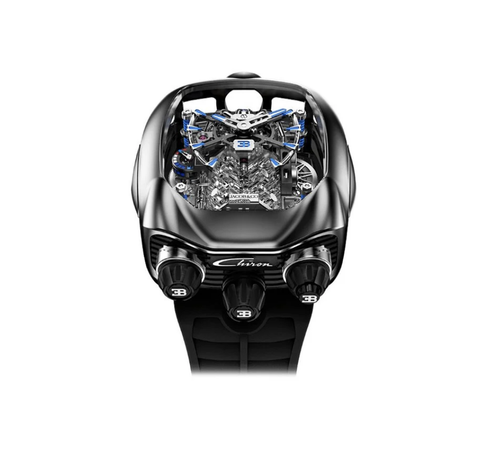 Jacob &amp; Co. Bugatti Chriron Piece Unique Black Titanium