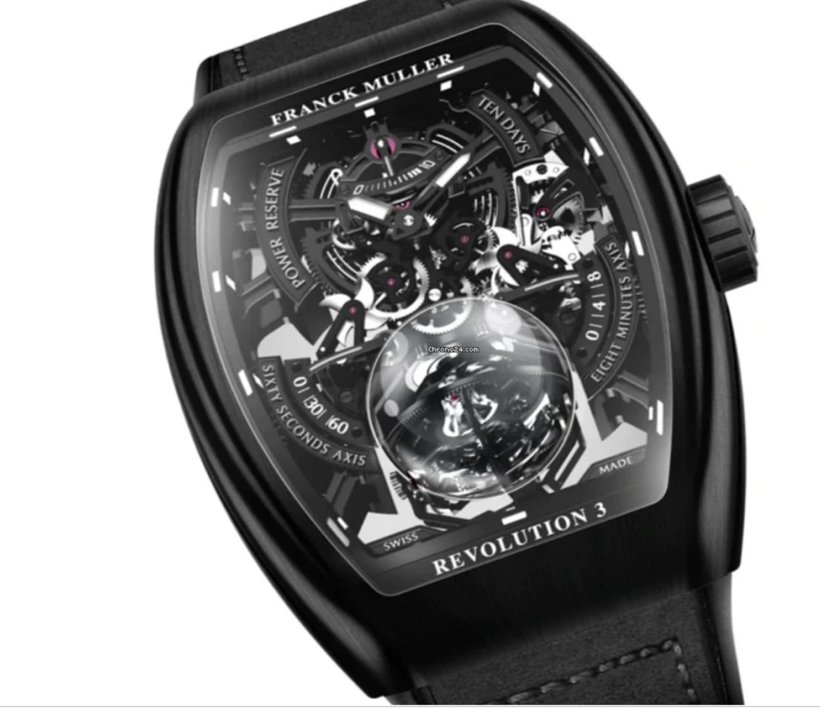 Franck Muller Vanguard Revolution 3 Skeleton