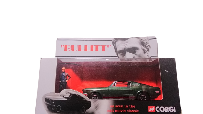 CORGI BULLITT Ford Mustang 1968