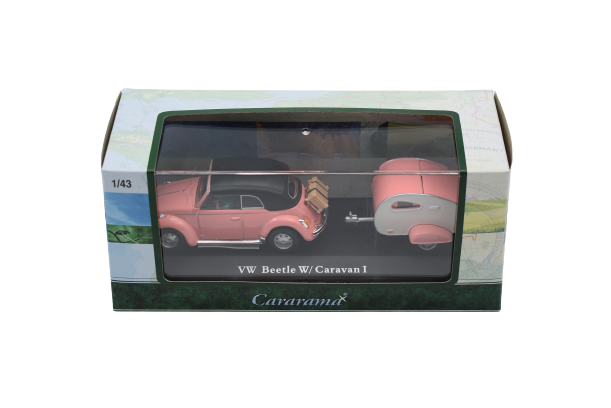 Cararama Volkswagen Beetle W/Coccinelle  Caravan 1