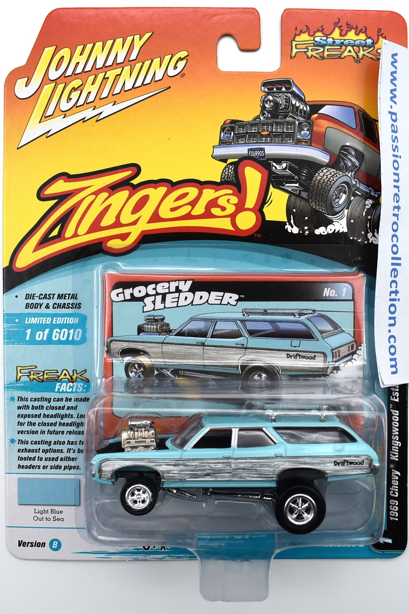 Johnny Lightning Zingers! Chevrolet Kingswood Estate 1969