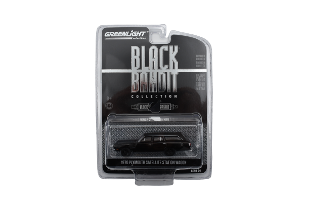 Greenlight Black Bandit Plymouth Satellite Station Wagon 1970