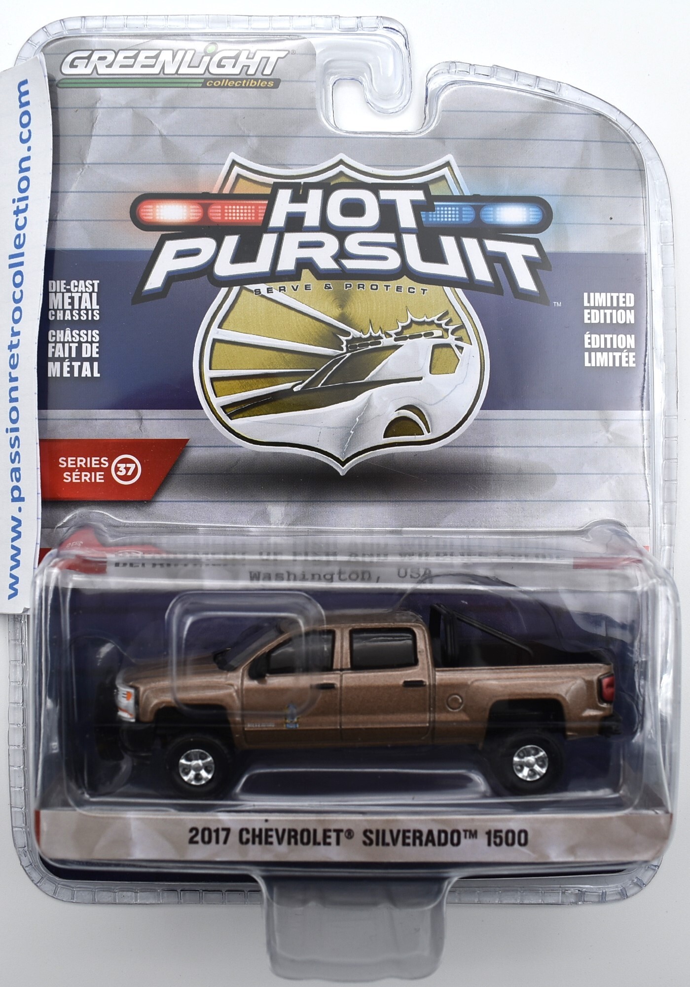 Greenlight Hot Pursuit Chevrolet Silverado 1500 2017