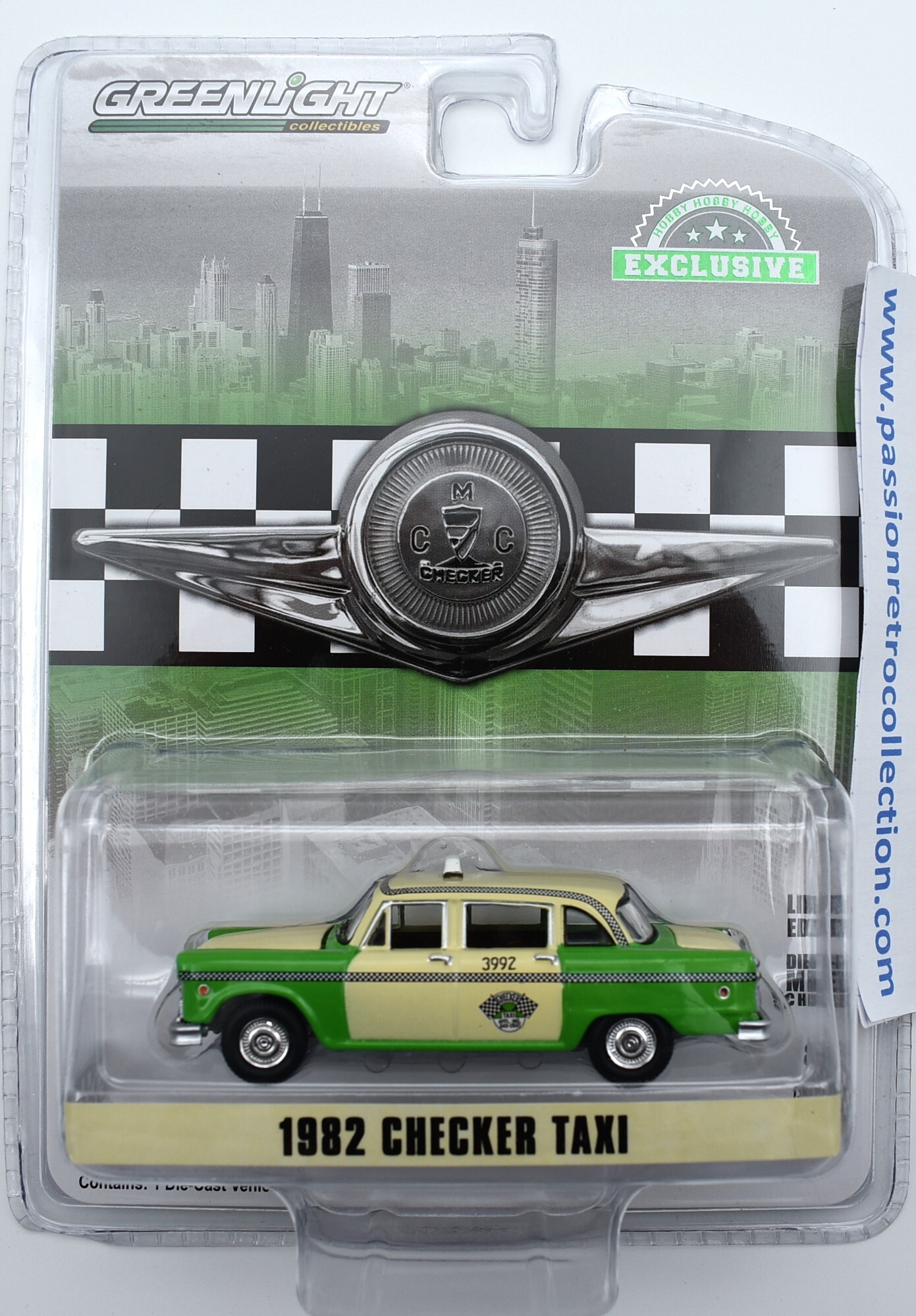 Greenlight Taxi Checker 1982