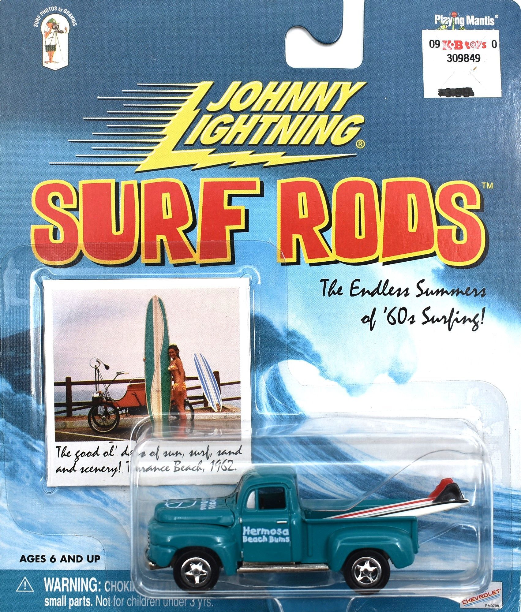 Johnny Lightning Surf Rods Ford F-1 1950