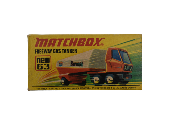 Lesney Matchbox Superfast 63 Freeway Gas Tanker