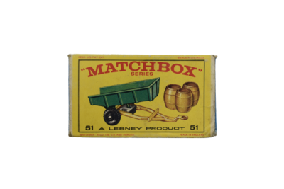 Lesney Matchbox 51 Tipping Trailer