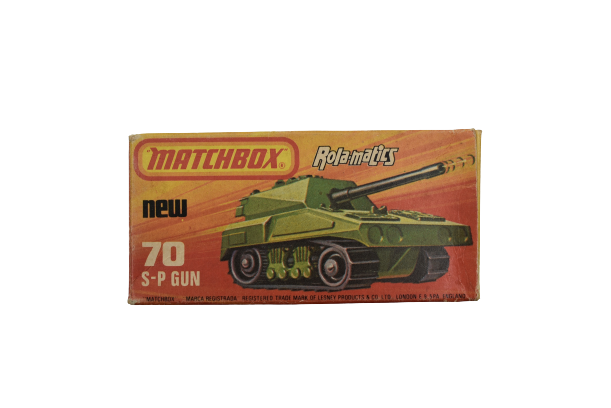 Lesney Matchbox Rola-Matics 70 Self-Propelled Gun