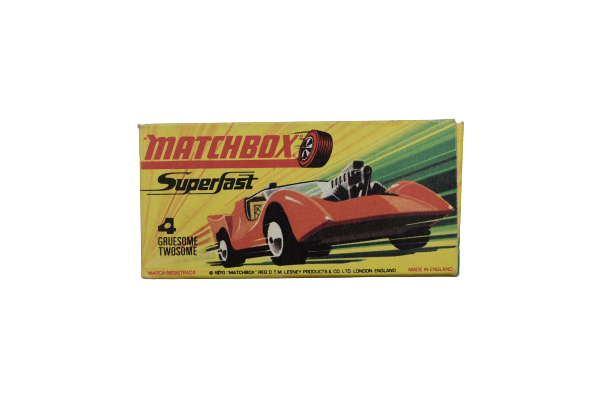 Lesney Matchbox Superfast 4 Gruesome Twosome