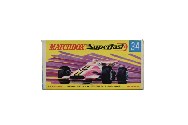 Lesney Matchbox Superfast 34 Formula 1 Racing Car