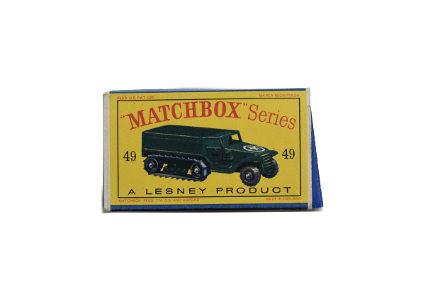 Lesney Matchbox 49 Army Half Track Mark 3