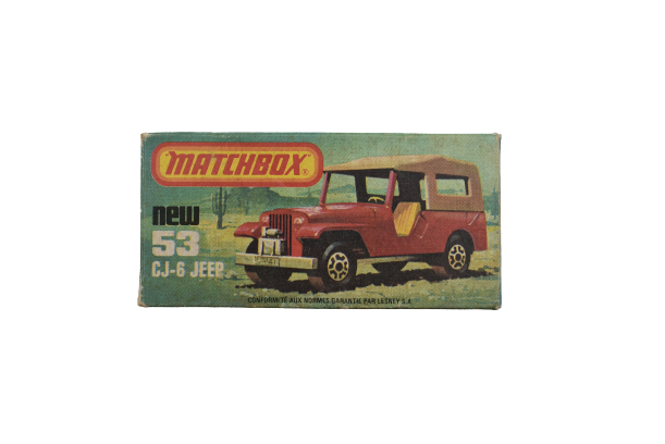 Lesney Matchbox Superfast 53 CJ-6 Jeep