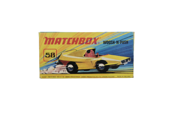 Lesney Matchbox Superfast 58 Woosh N Push