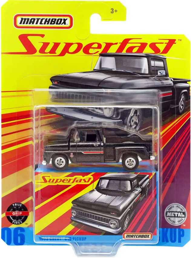 Matchbox  Superfast 06 Chevrolet C10 Pickup 1963