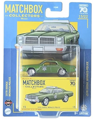 Matchbox Collectors 15 Dodge Monaco Police 1978