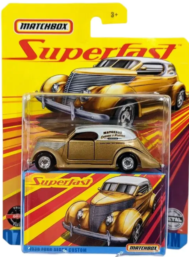 Matchbox Superfast 7 Ford Sedan Custom 1936