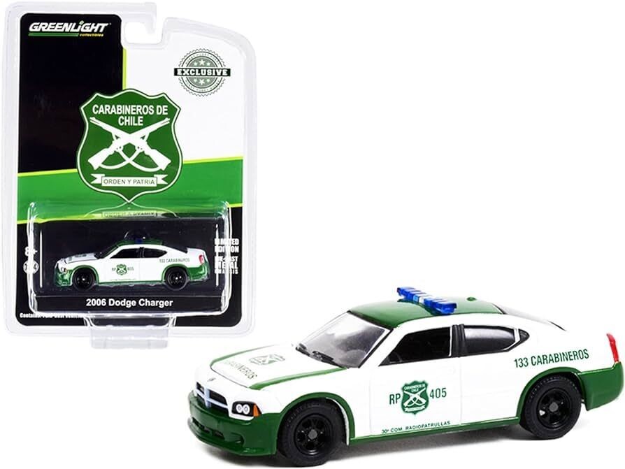 Greenlight Carabineros De Chile Dodge Charger 2006