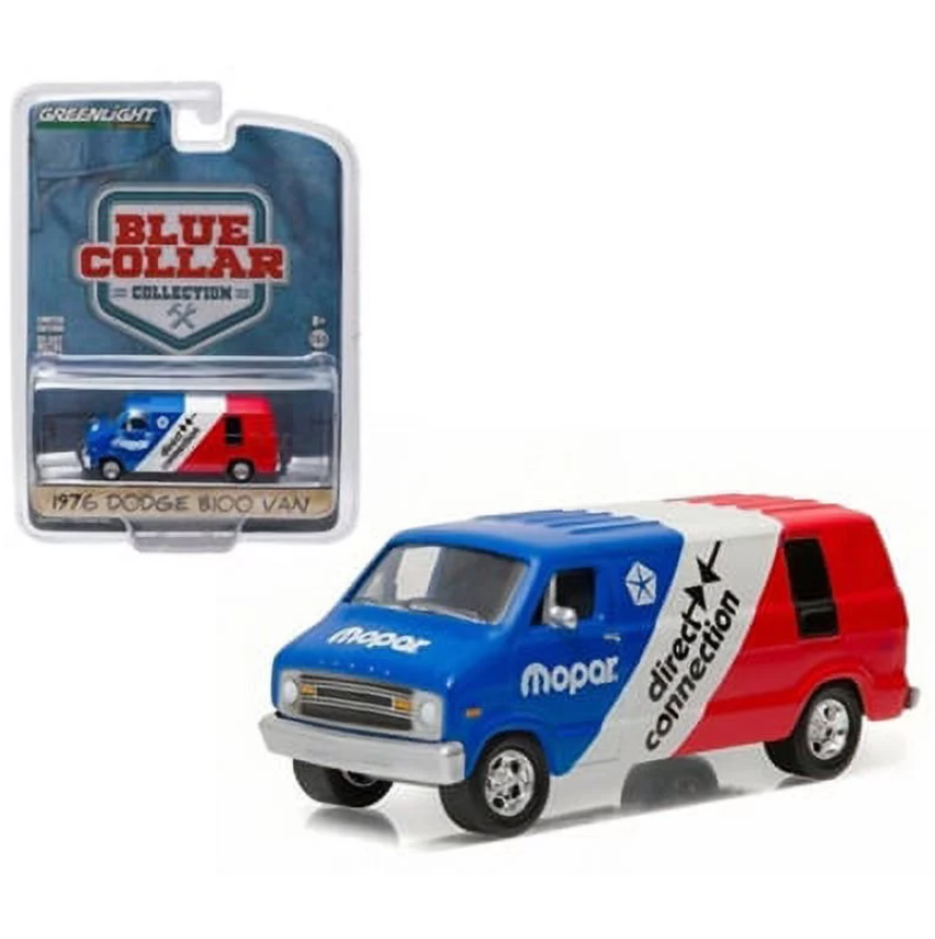 Greenlight Blue Collar Dodge B100 Van  1976 Mopar