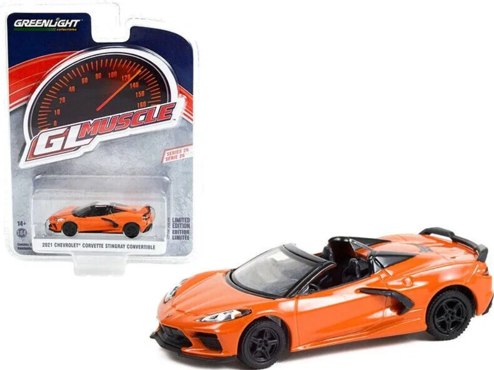 Greenlight GL Muscle Chevrolet Corvette Stingray Convertible 2021