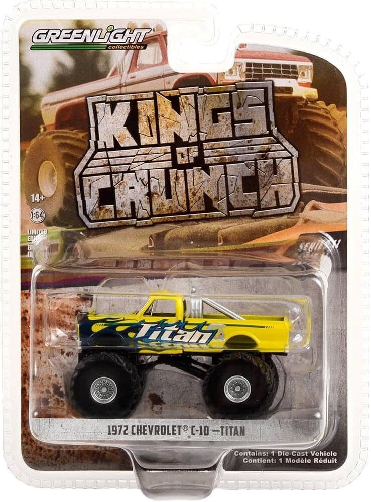 Greenlight Kings Of Crunch Chevrolet C10 Titan 1972