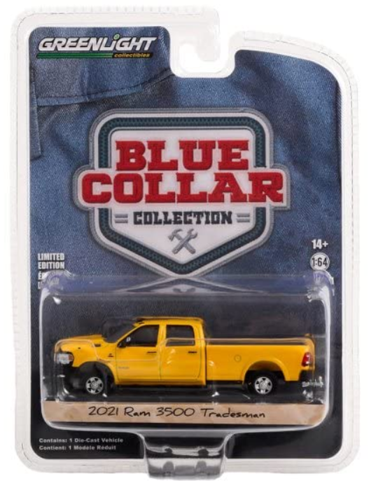 Greenlight Blue Collar Dodge Ram 3500 Tradesman 2021