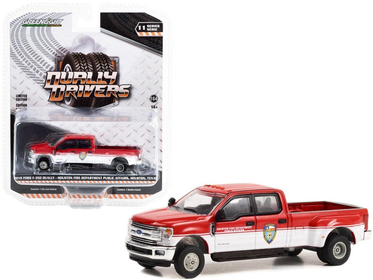 Greenlight Dually Drivers Ford F350 Dually 2019