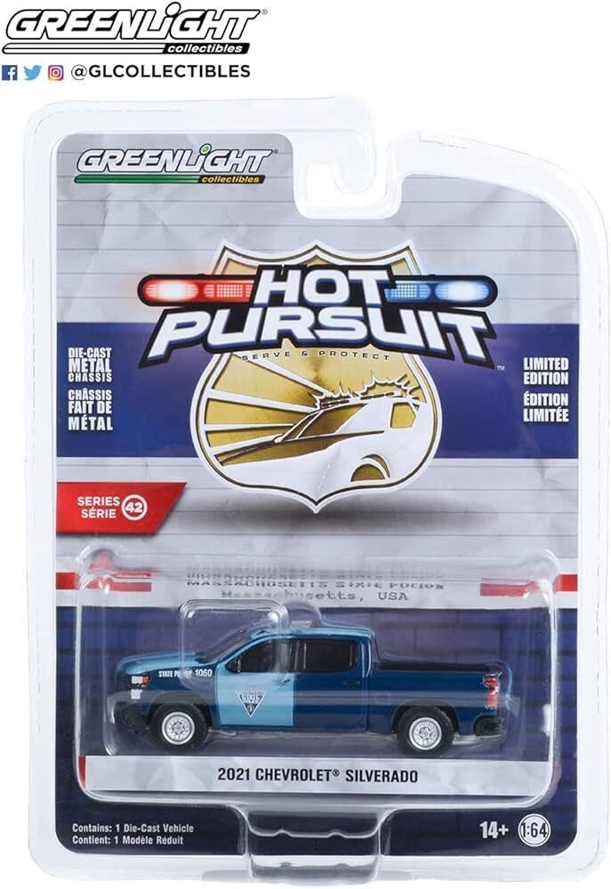 Greenlight Hot Pursuit Chevrolet Silverado 2021