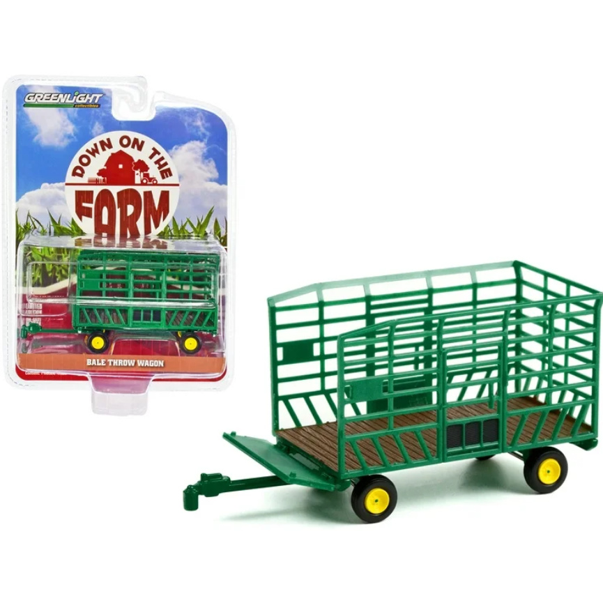 Greenlight Down On The Farm Bale Throw Wagon