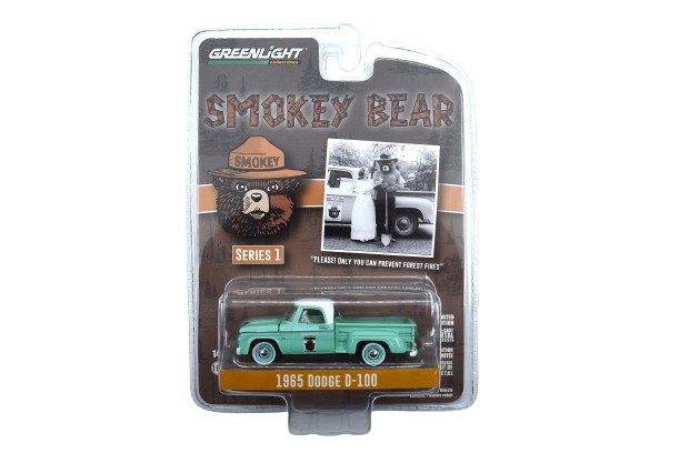 Greenlight Smokey Bear Dodge D100 1965