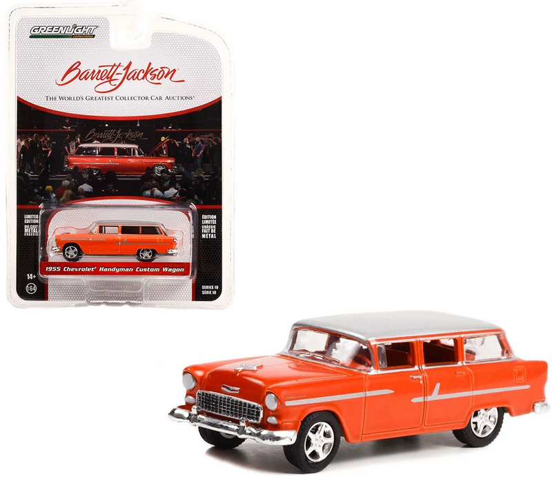 Greenlight Barrett Jackson Chevrolet Handyman Custom Wagon 1955