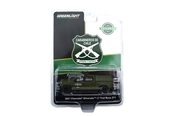 Greenlight Carabineros De Chile Chevrolet Silverado LT Trail Boss Z71 2021