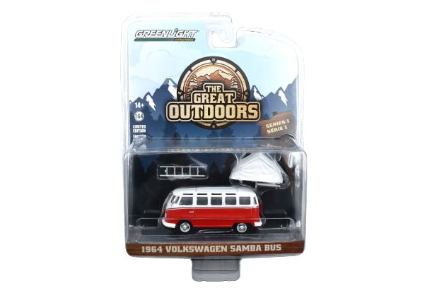 Greenlight The Great Outdoors Volkswagen Combi Samba Bus 1964