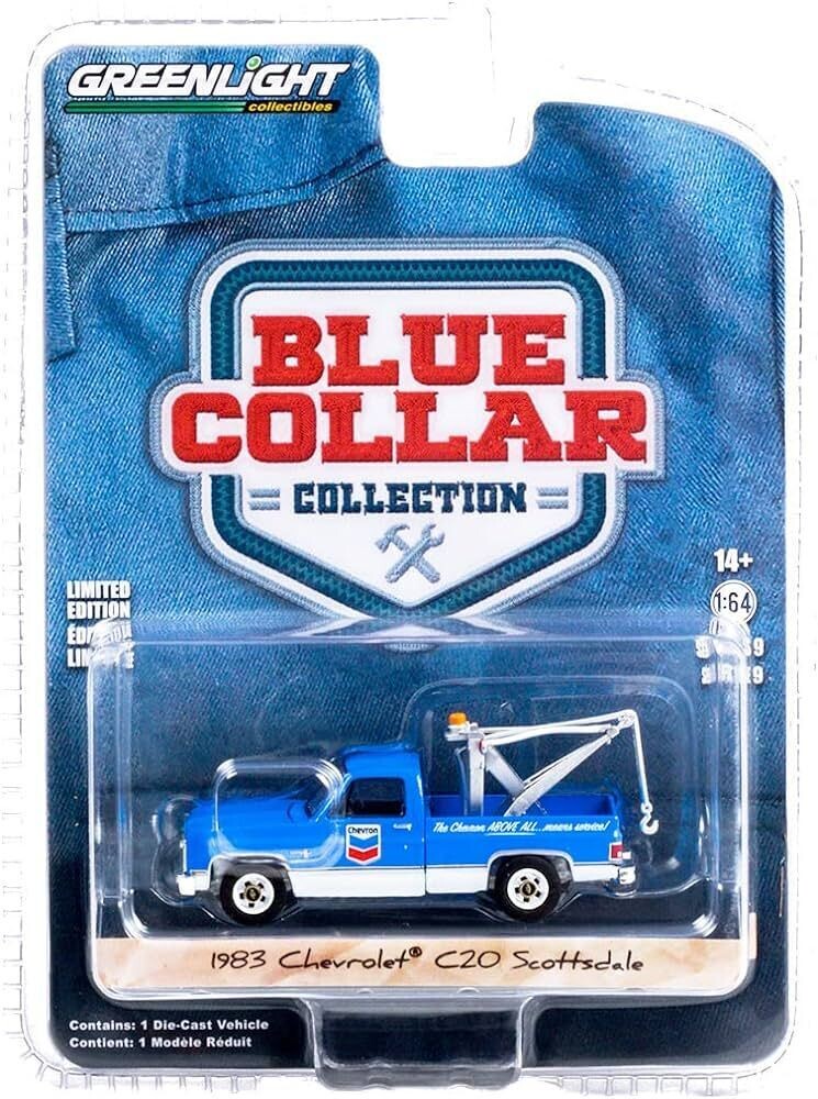 Greenlight Blue Collar Chevrolet C20 Scottsdale 1983