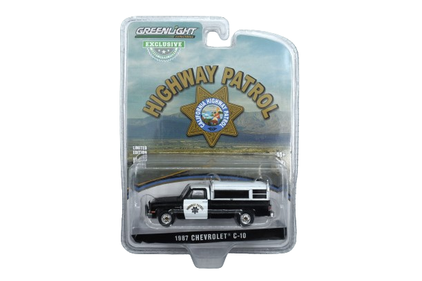 Greenlight Highway Patrol Chevrolet C10 1987
