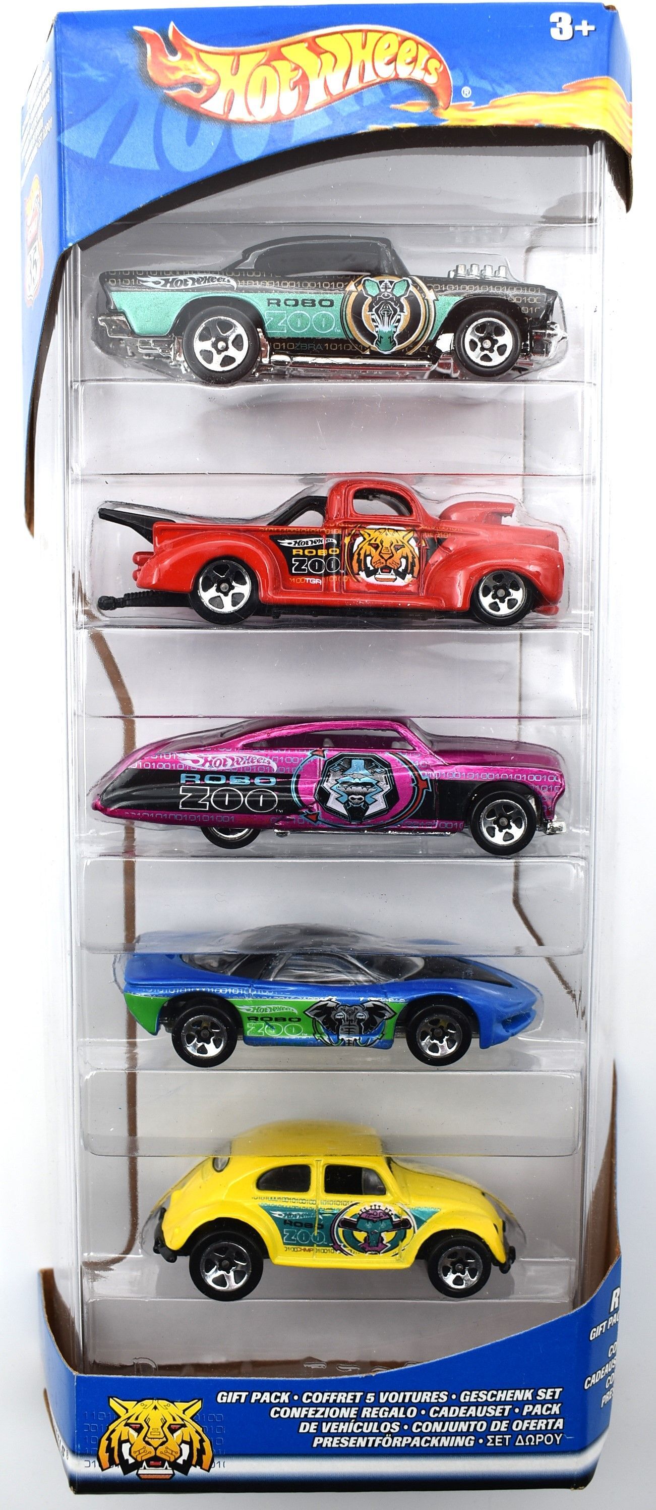 Hot Wheels Gift Pack Robo Zoo