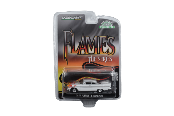 Greenlight Flames Plymouth Belvedere 1957