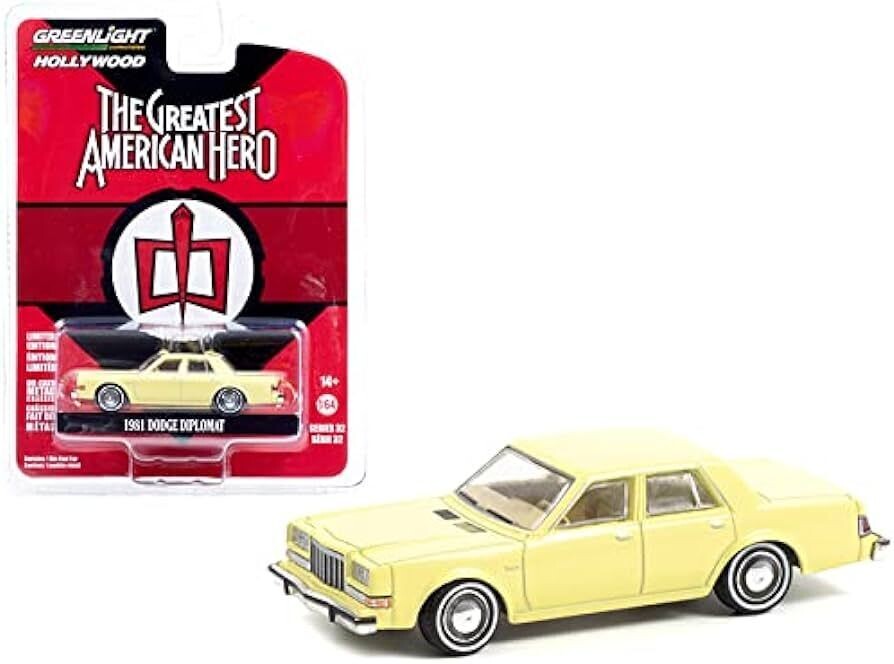 Greenlight The Greatest American Hero Dodge Diplomat 1981 Greenlight The Greatest American Hero Dodge Diplomat 1981