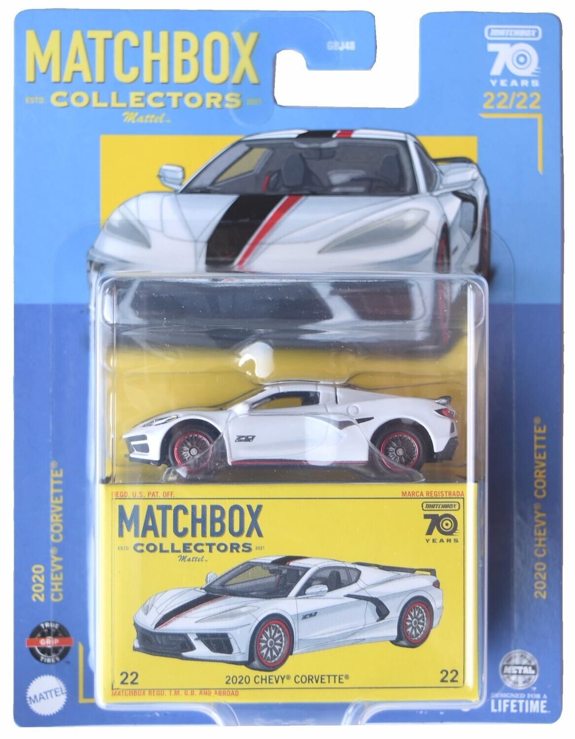 Matchbox Collectors 22 Chevrolet Corvette 2020 Matchbox Collectors 22 Chevrolet Corvette 2020