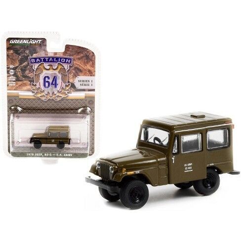 Greenlight Battalion 64 Jeep DJ 5 US Army 1970 Greenlight Battalion 64 Jeep DJ 5 US Army 1970