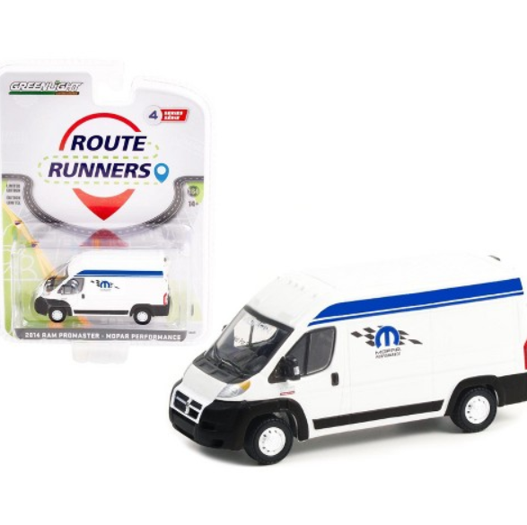 Greenlight Route Runners Dodge Ram Promaster 2014 Mopar Greenlight Route Runners Dodge Ram Promaster 2014 Mopar