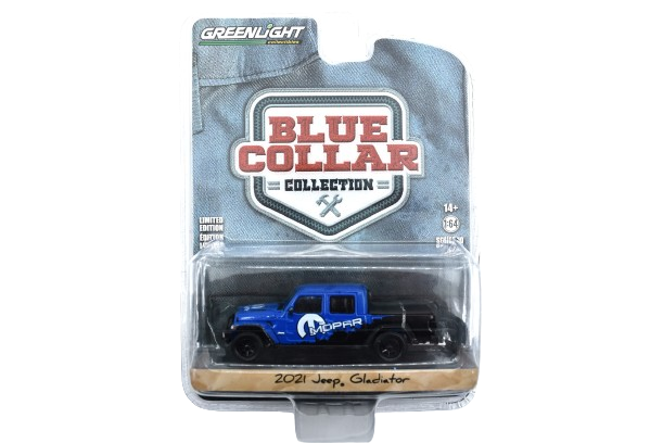 Greenlight Blue Collar Jeep Gladiator 2021 Greenlight Blue Collar Jeep Gladiator 2021