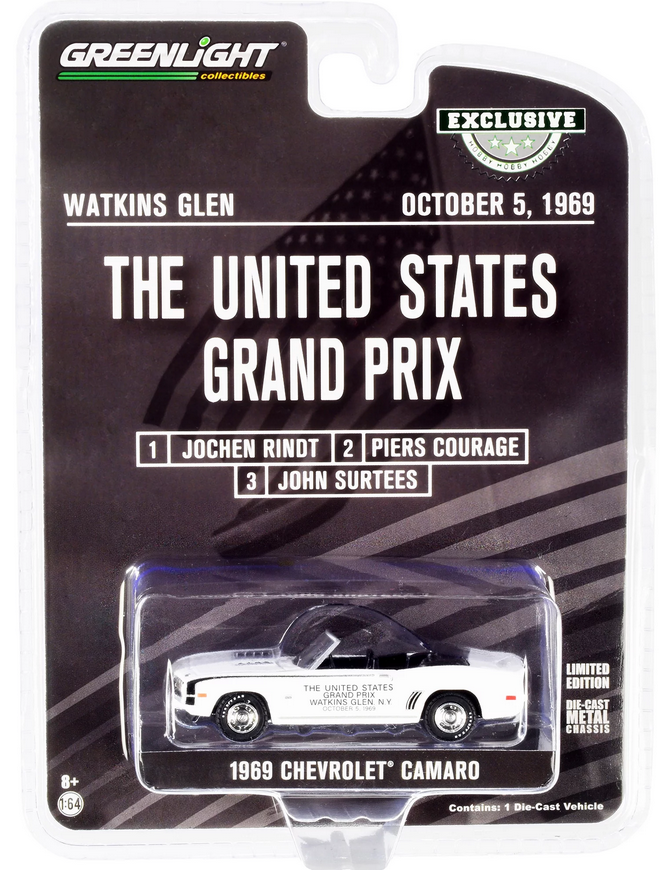 Greenlight The United States Grand Prix Chevrolet Camaro 1969 Greenlight The United States Grand Prix Chevrolet Camaro 1969