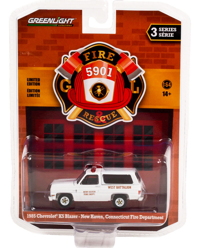 Greenlight Fire & Rescue Chevrolet K5 Blazer 1985 Greenlight Fire & Rescue Chevrolet K5 Blazer 1985