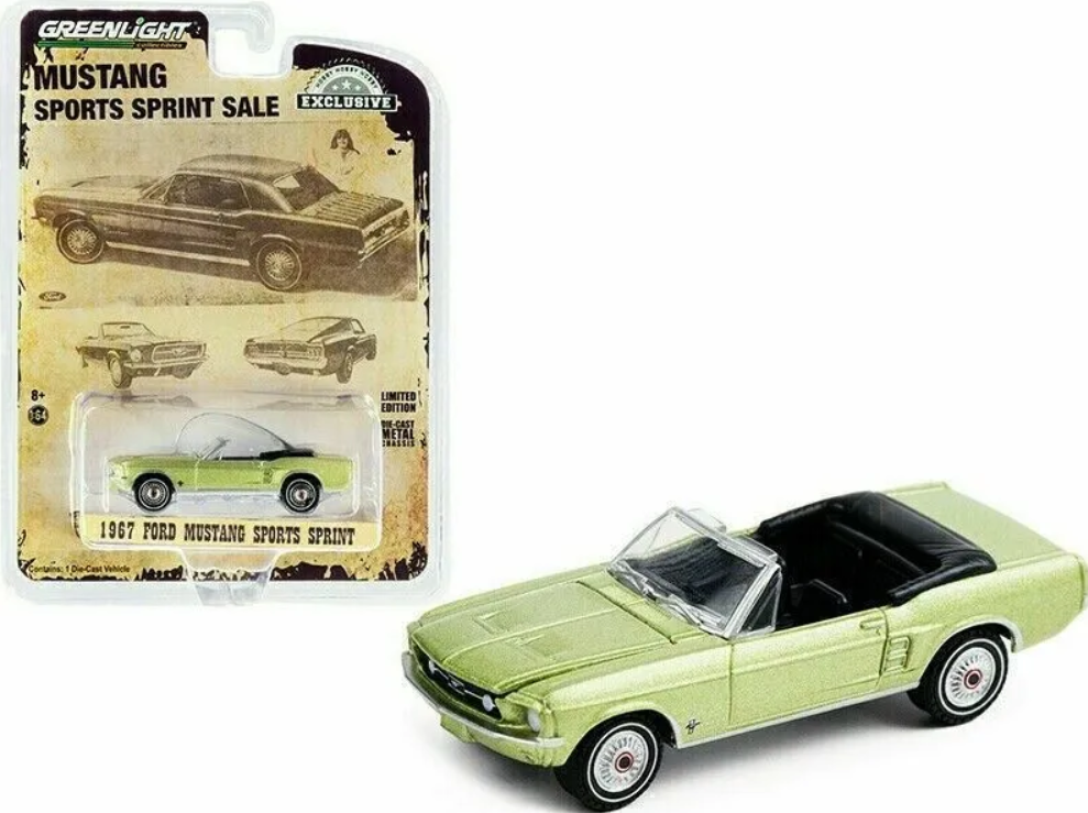 Greenlight Ford Mustang Sports Sprint 1967 Greenlight Ford Mustang Sports Sprint 1967