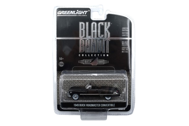 Greenlight Black Bandit Buick Roadmaster Convertible 1949
