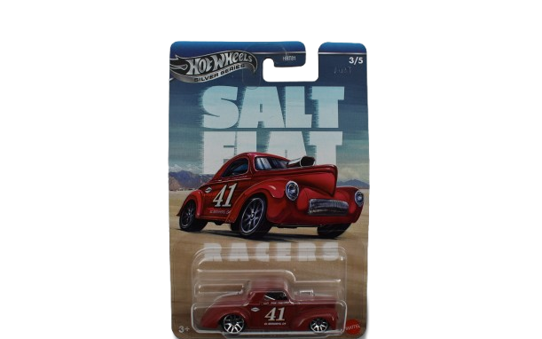 Hot Wheels Silver Series Salt Flat Racers Willys 1941 Hot Wheels Silver Series Salt Flat Racers Willys 1941