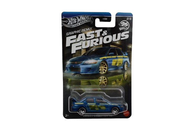 Hot Wheels Silver Series Fast & Furious Lancer Evolution VII Hot Wheels Silver Series Fast & Furious Lancer Evolution VII