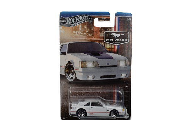 Hot Wheels Silver Series Ford Mustang SVO 1984 Hot Wheels Silver Series Ford Mustang SVO 1984