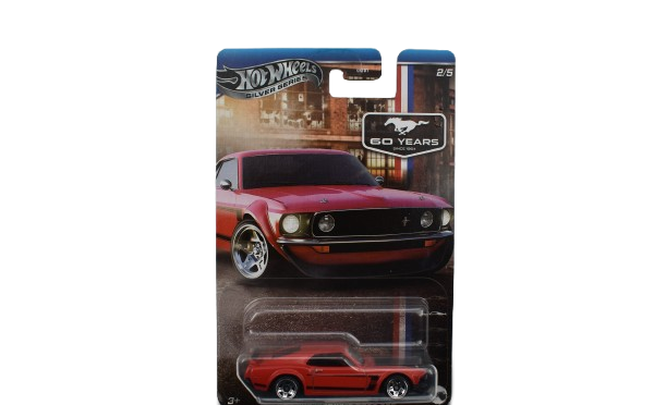 Hot Wheels Silver Series 1969 Ford Mustang Boss 302 Hot Wheels Silver Series 1969 Ford Mustang Boss 302